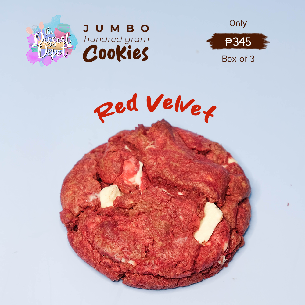 Jumbo 100-Gram Cookies (3 Flavors)
