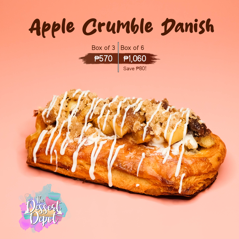 Apple Crumble Danish