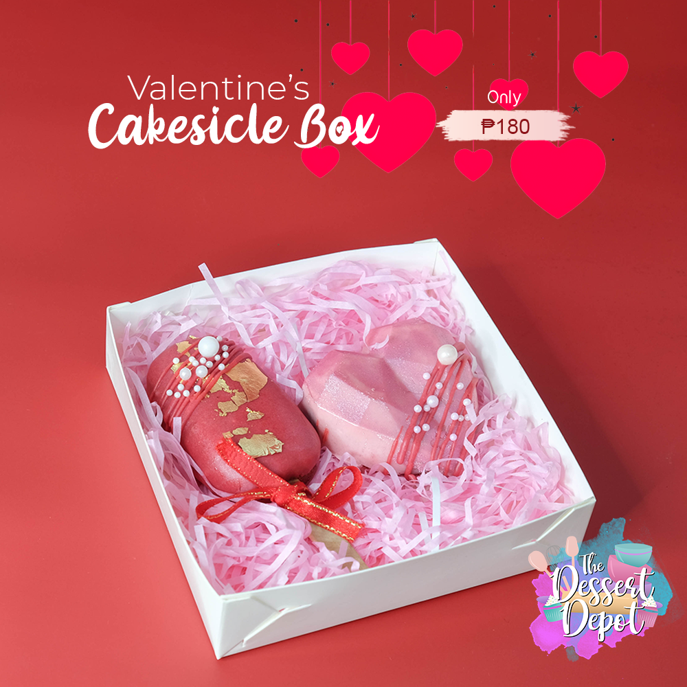 Valentine's Cakesicles