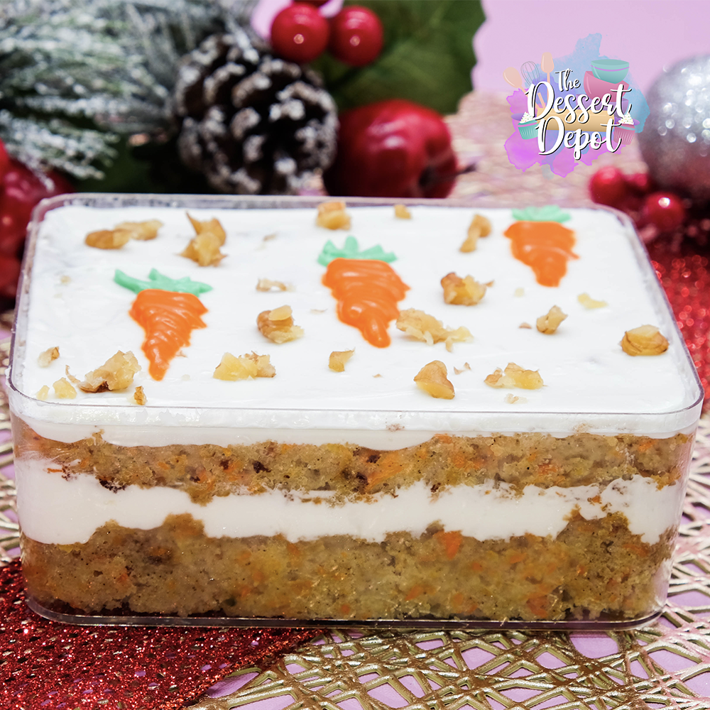 Signature Carrot Cube Cake