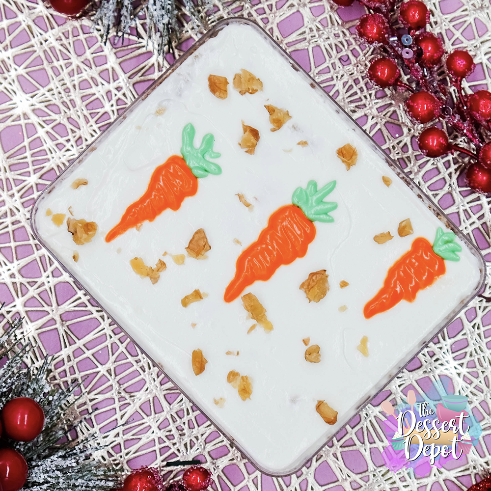 Signature Carrot Cube Cake
