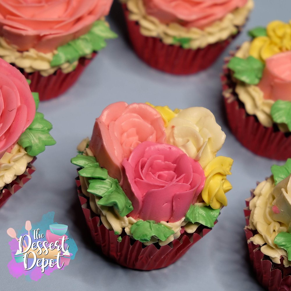 Red Velvet Cupcake Bouquet