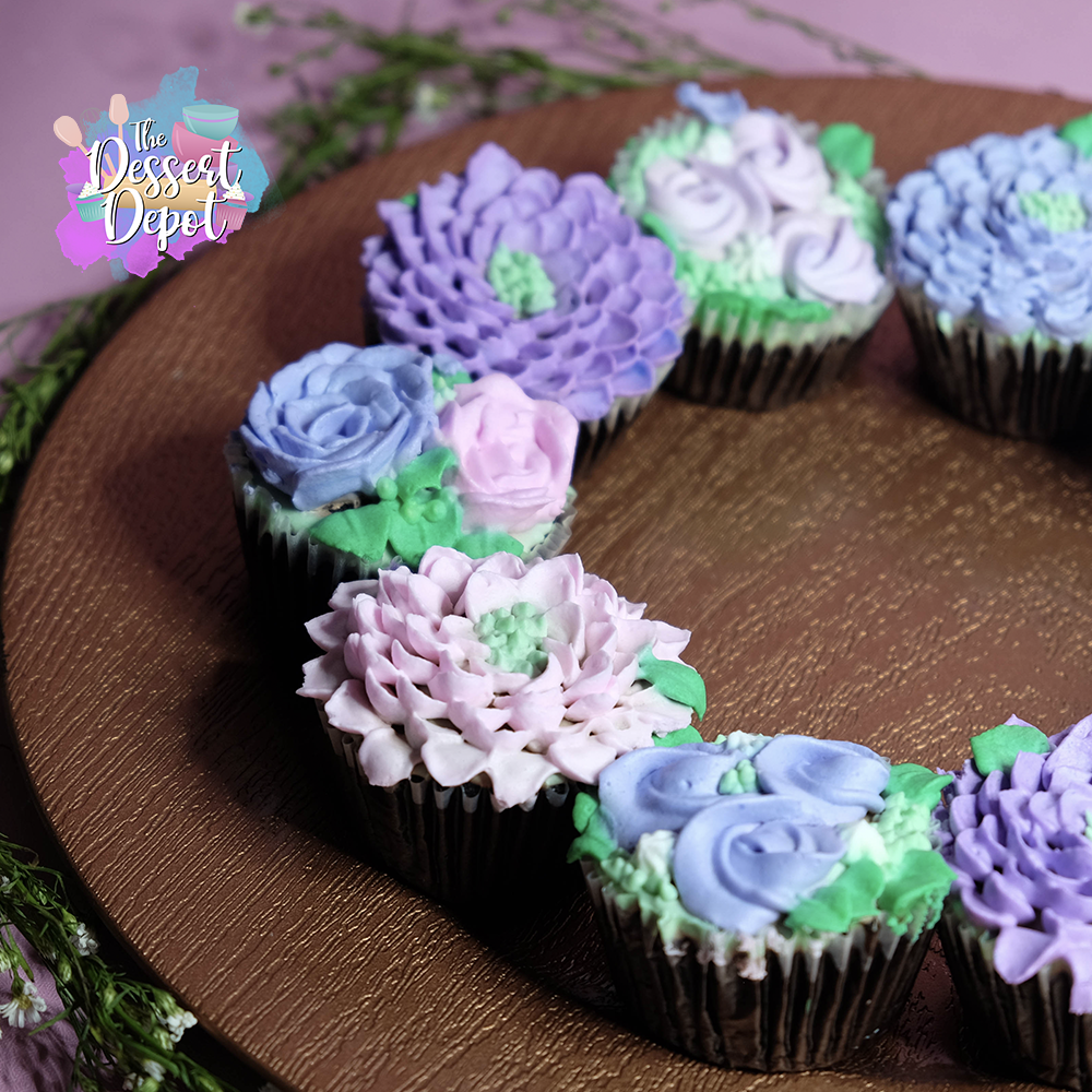 Floral Bouquet Cupcakes