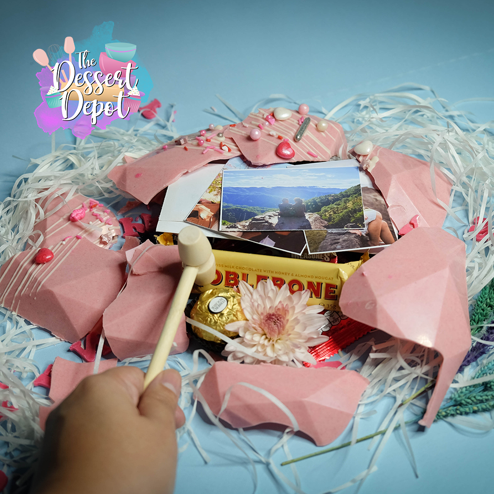 The Heartbreaker (White Chocolate Piñata)