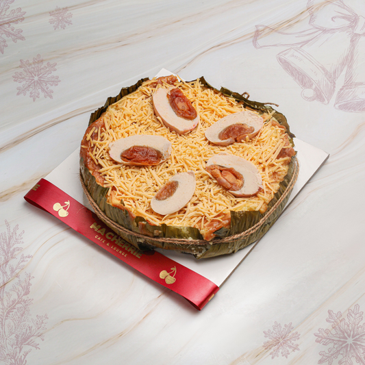 Bibingka Burnt Basque Cheesecake