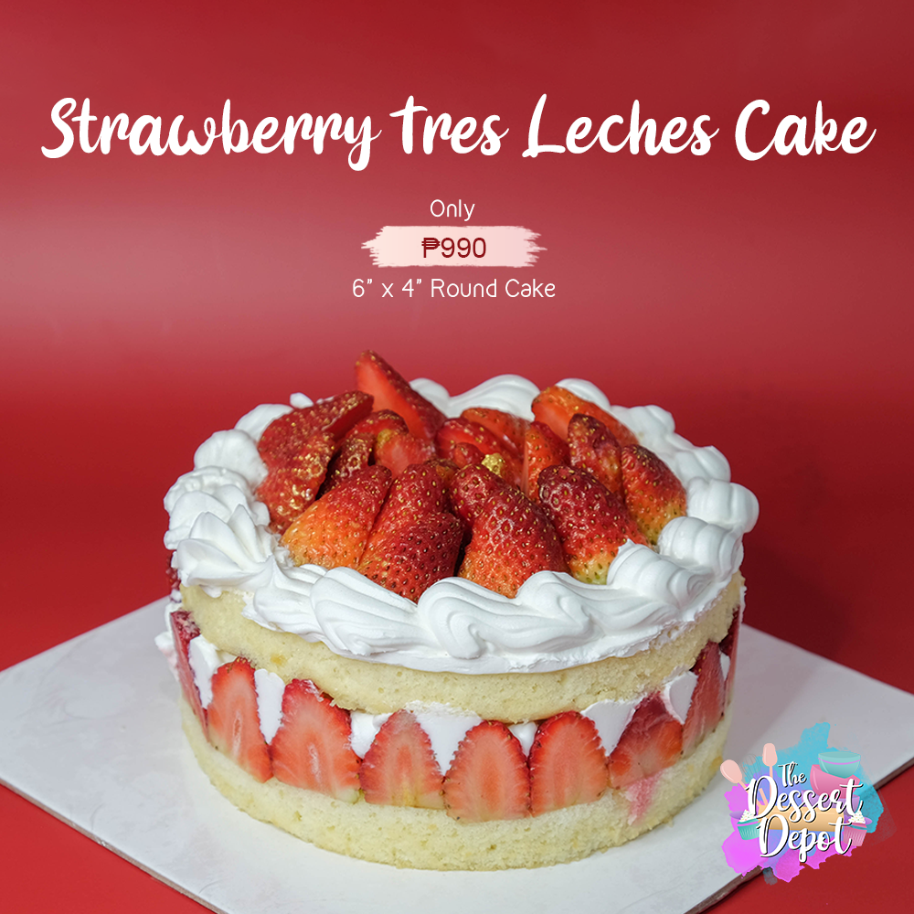 Strawberry Tres Leches Cake