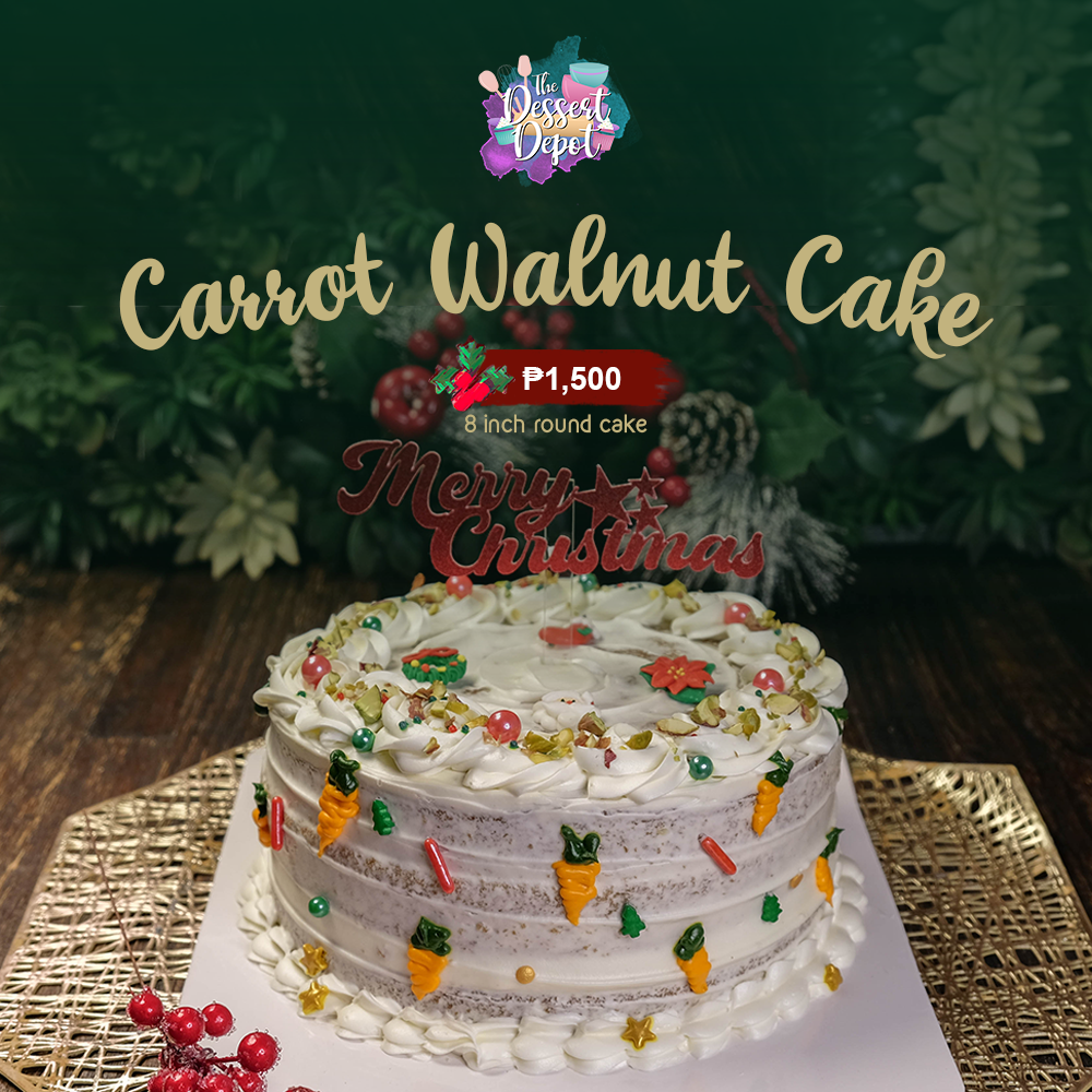 Carrot Walnut Cake