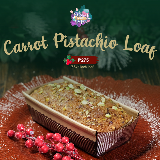 Carrot Pistachio Loaf