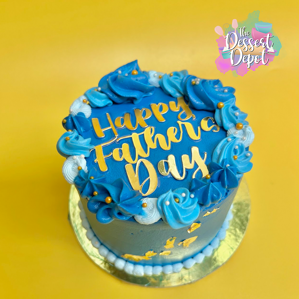 Father's Day Mini Cake (4" Cake)