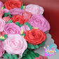 Valentine's Floral Bouquet Cupcakes