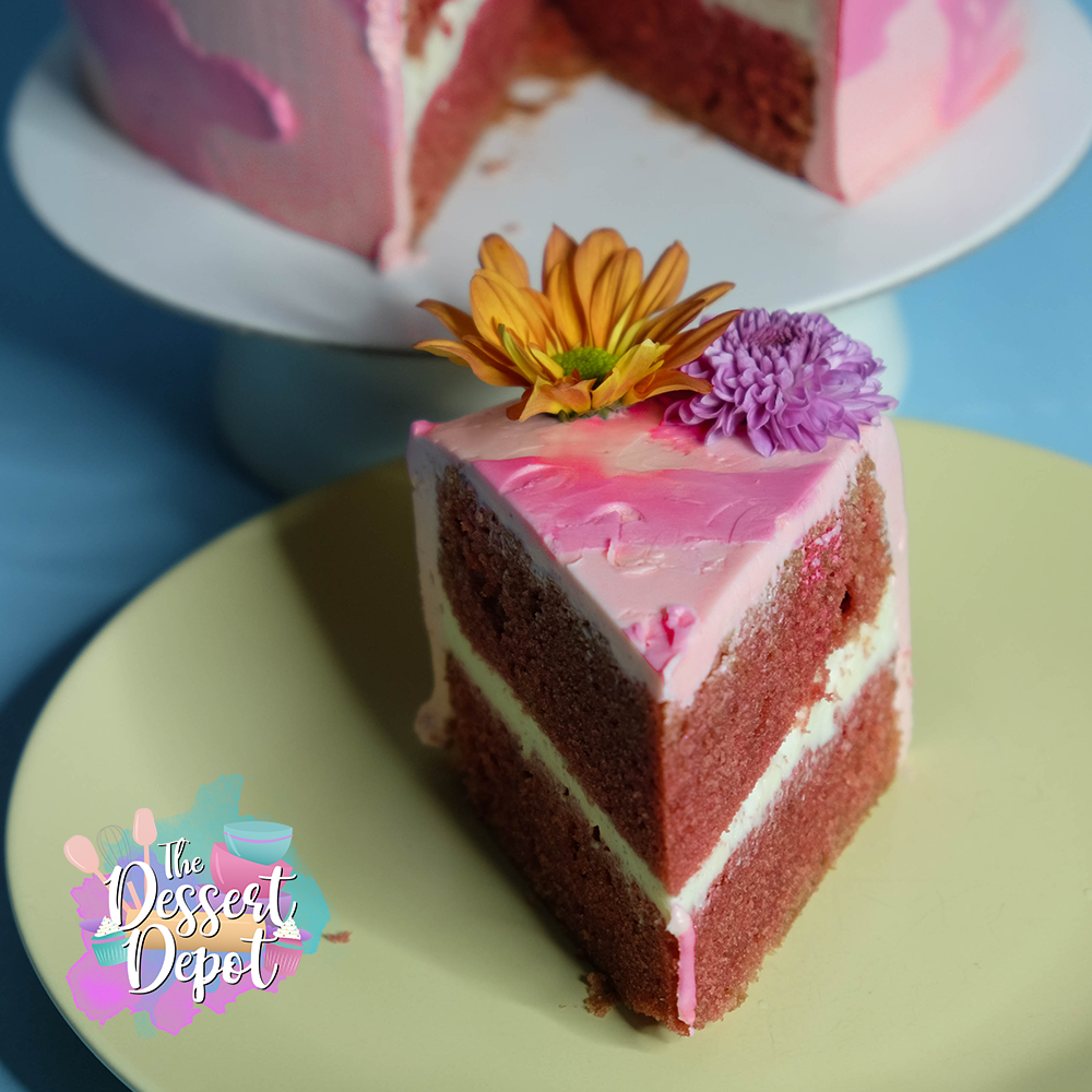 Botanical Red Velvet Cake