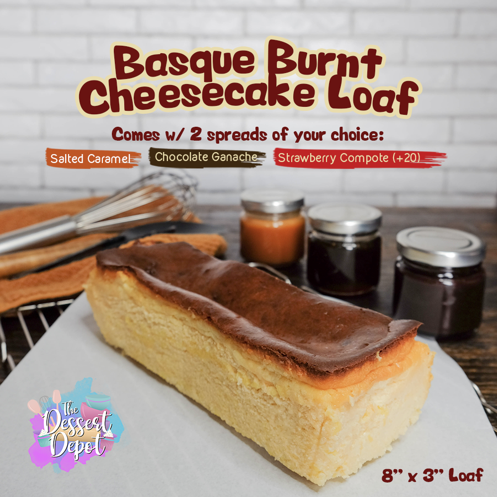 Basque Burnt Cheesecake Loaf
