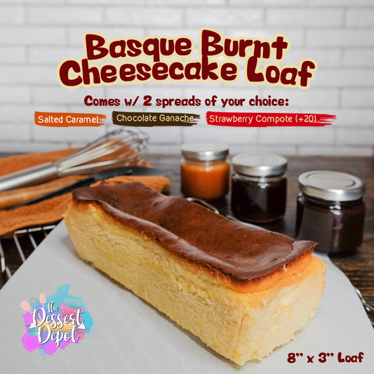 Basque Burnt Cheesecake Loaf