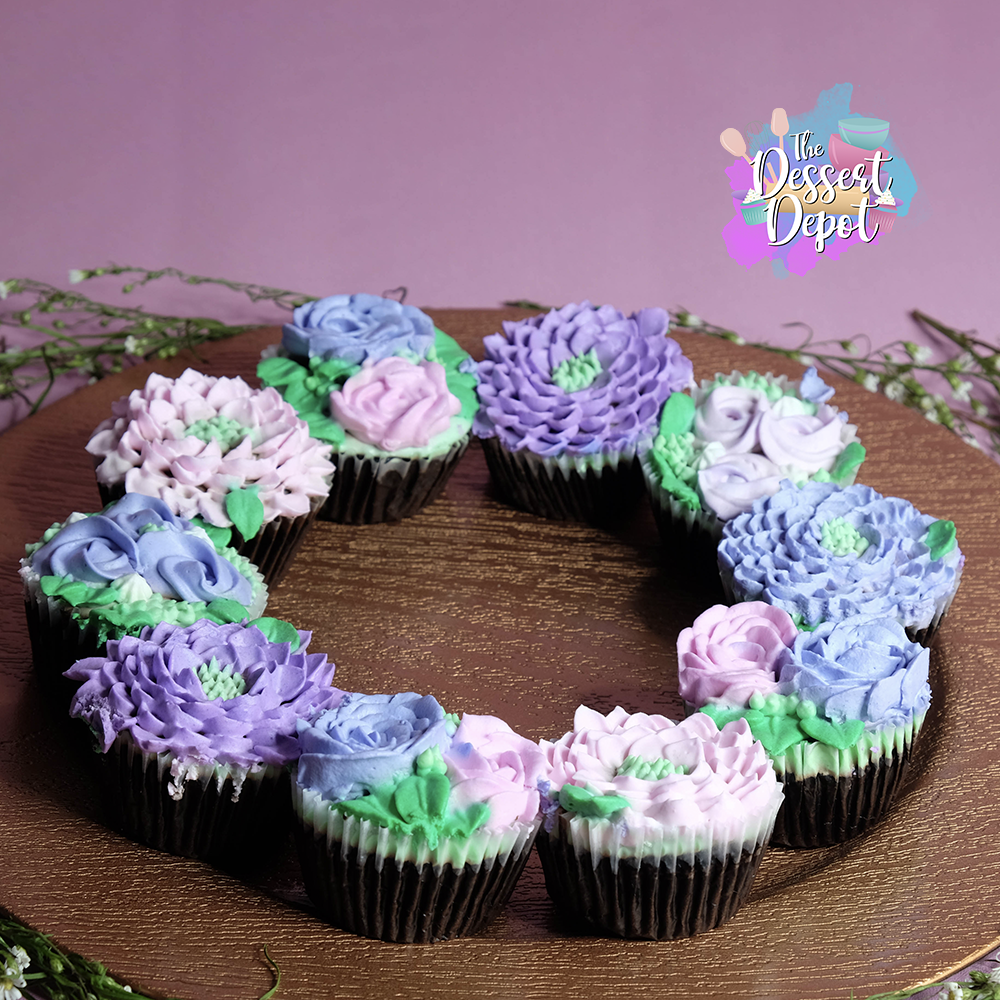 Floral Bouquet Cupcakes
