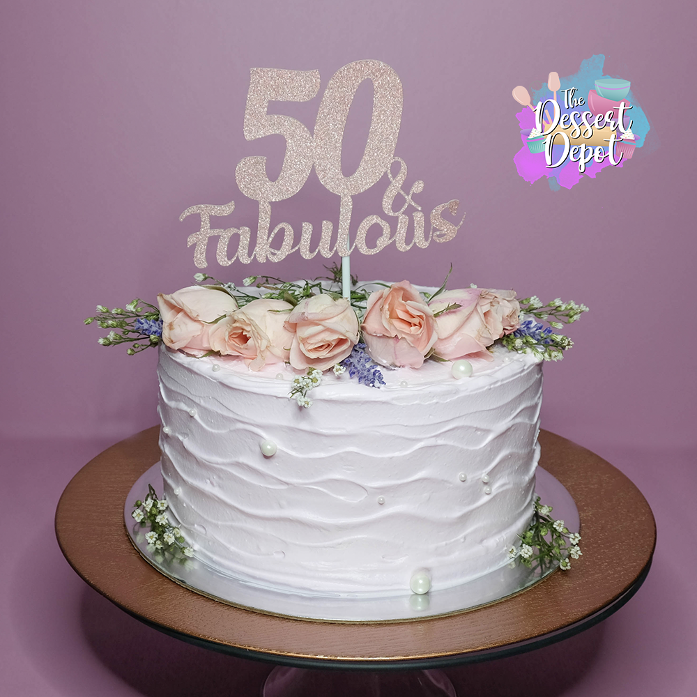 Fresh Floral Cakes (2 Designs)