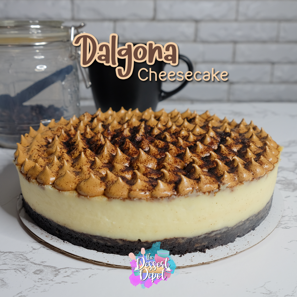 Dalgona Cheesecake