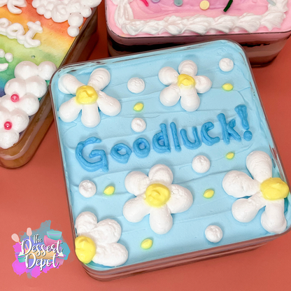 Pastel Cube Cakes (3 Designs)