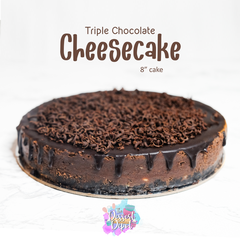 Triple Chocolate Cheesecake