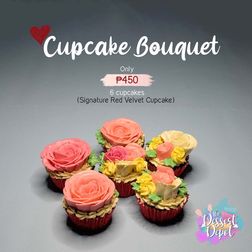 Red Velvet Cupcake Bouquet