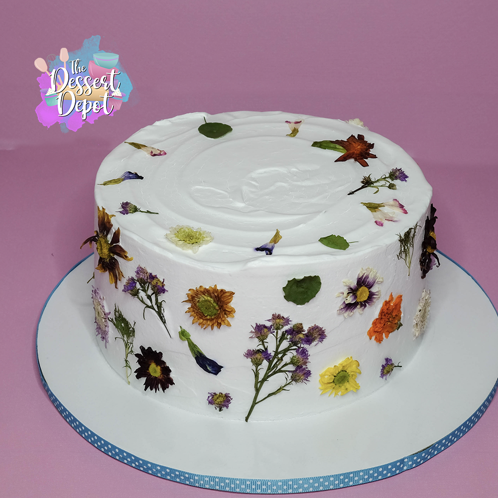 Orchid Petal Edible Cake