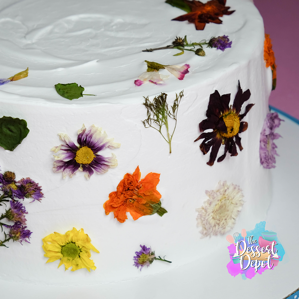 Orchid Petal Edible Cake